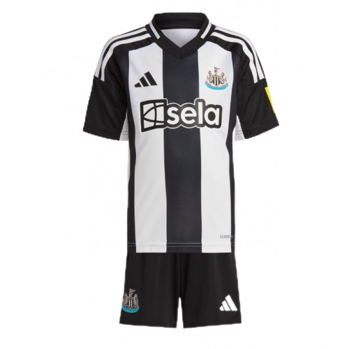 Dětský fotbalový dres Newcastle United 2024-25 Domácí Krátký Rukáv (+ trenýrky)